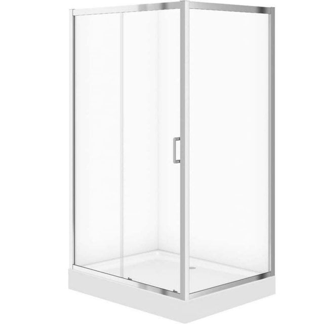 CERSANIT Kabina prysznicowa prostokątna ARTECO 120x90 z brodzikiem TA