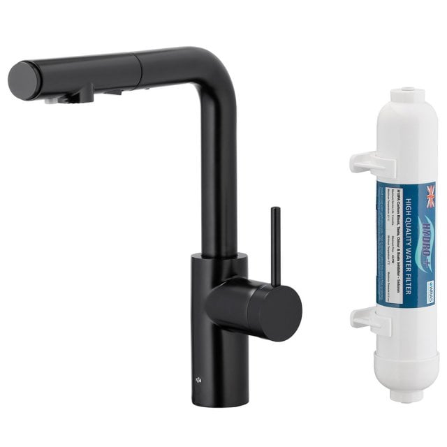 KFA Bateria kuchenna DUERO PURE z wyciąganą wylewką i filtrem Hydro+