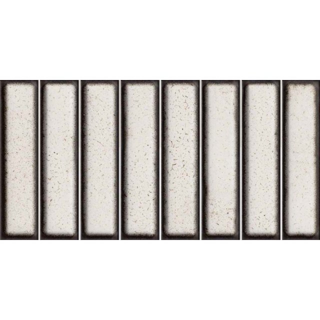 Płytka ścienna hiszpańska El Barco DOMINO BLANCO błyszcząca do fugowa