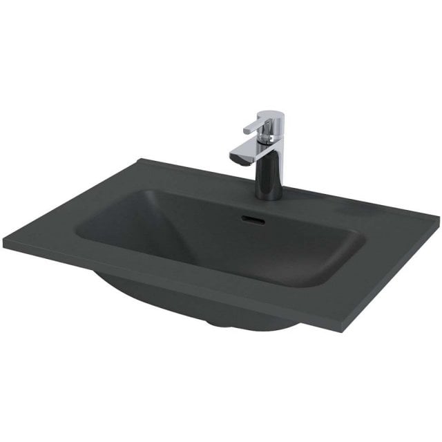 ELITA Umywalka pojedyncza meblowa SKAPPA 60, ceram anthracite matt 14