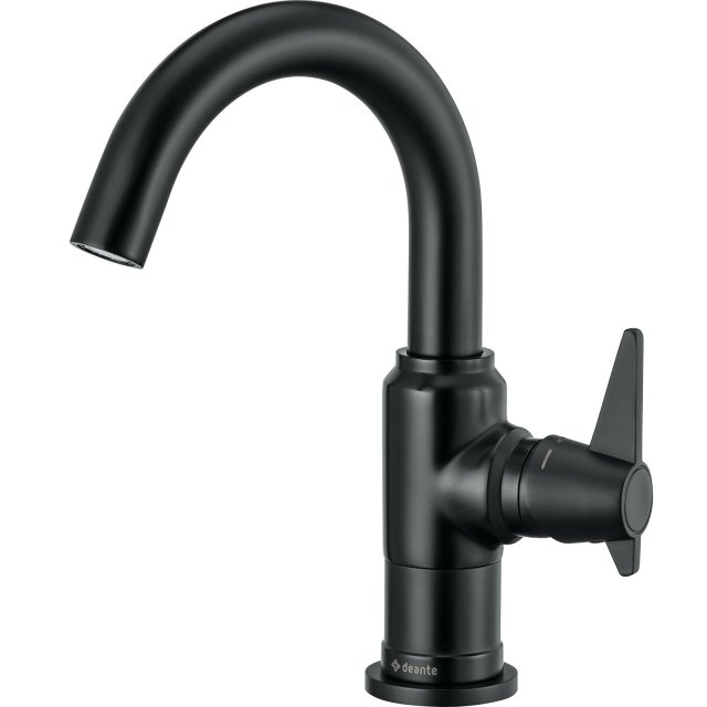 DEANTE Bateria umywalkowa stojąca TEMISTO nero BQT_N20M