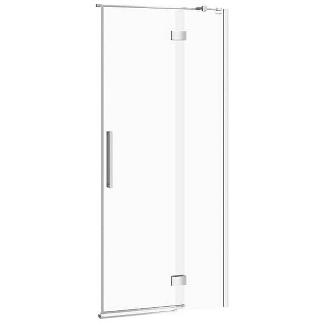 Drzwi na zawiasach kabiny prysznicowej CREA 90x200 prawe transparentn