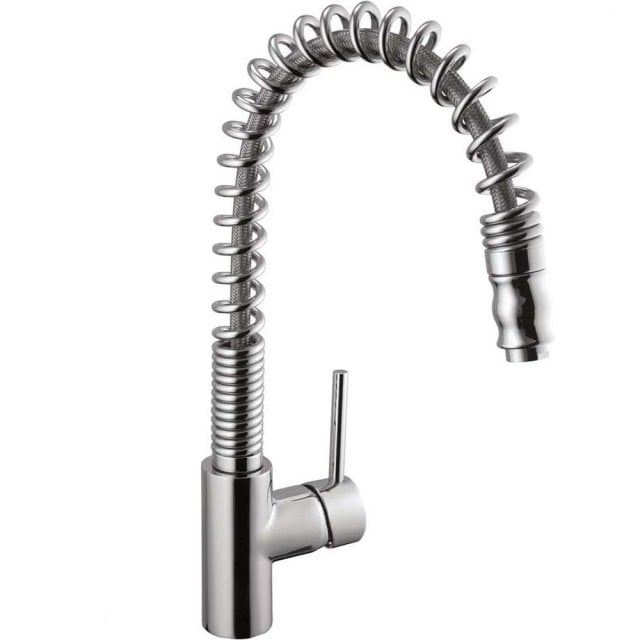 KFA Bateria kuchenna stojąca SIGMA z wyciąganą wylewką chrom 6603-110