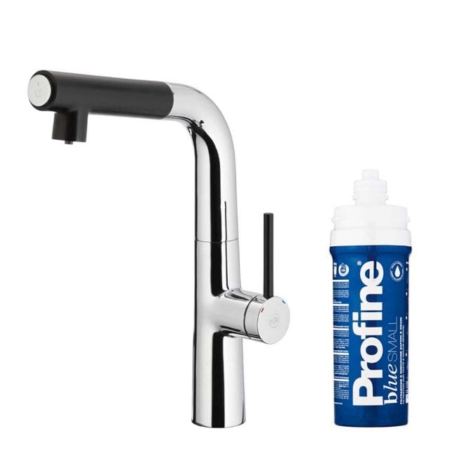 KFA Bateria kuchenna MUNGO z filtrem Profine Blue S chrom/czarna 6733