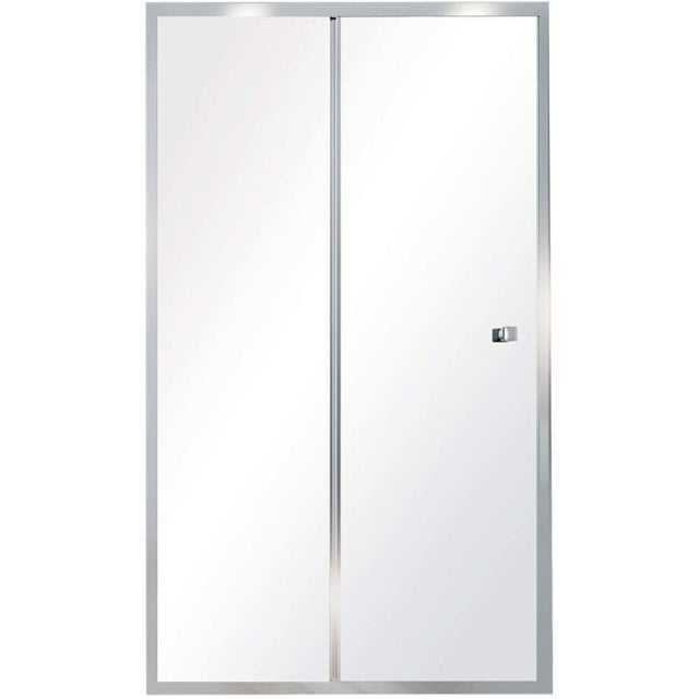 BESCO Drzwi prysznicowe przesuwne DUO SLIDE 140x195 DDS-140