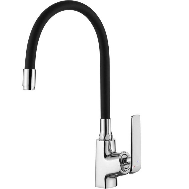 INVENA Bateria kuchenna stojąca LIGARIA z systemem Eco Start chrom/cz