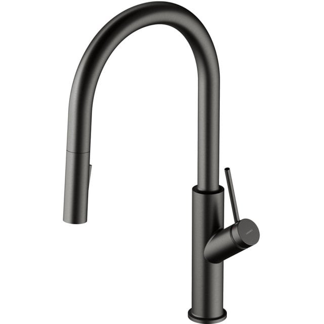 OMNIRES Bateria kuchenna BEND stojąca grafit szczotkowany BE6455GR