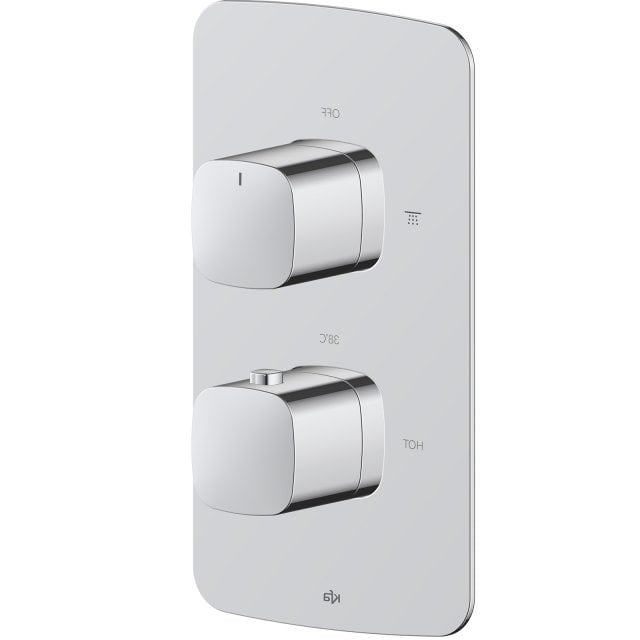 KFA Bateria prysznicowa MALAGA podtynkowa termostatyczna solo chrom 5