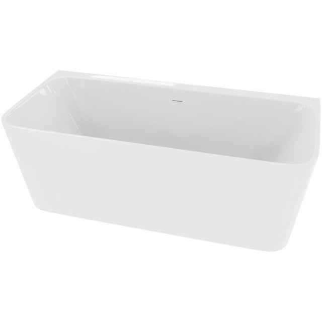LAVITA Wanna wolnostojąca przyścienna MENSOLA S 150 cm biała JS-761K