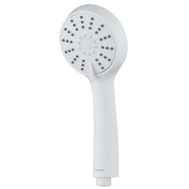 KUCHINOX Słuchawka prysznicowa CENTO 3-funkcyjna biała NKC_6SAD