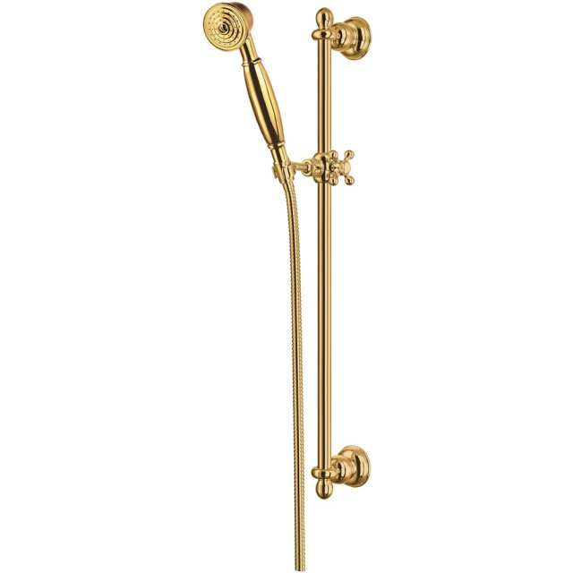 OMNIRES Zestaw prysznicowy ART DECO suwany złoty połysk ARTDECO-SGL