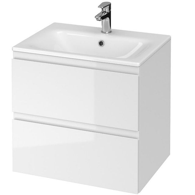 CERSANIT Szafka MODUO 60 biała z umywalką MODUO do samodzielnego mont