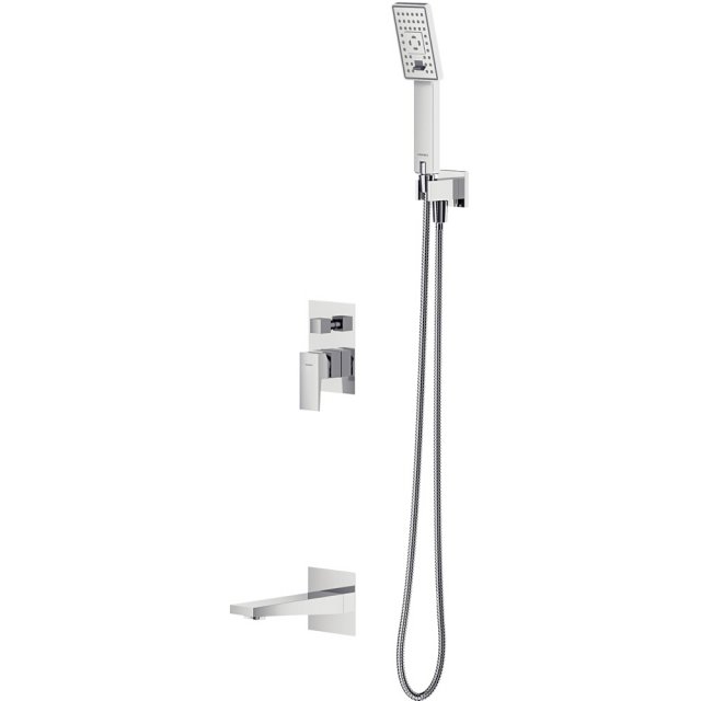 OMNIRES System wannowy FRESH podtynkowy chrom połysk SYSFRW01CR