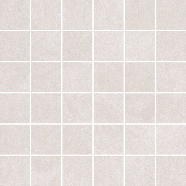 Gres szkliwiony mozaika ARES white mat 29,8x29,8 gat. I