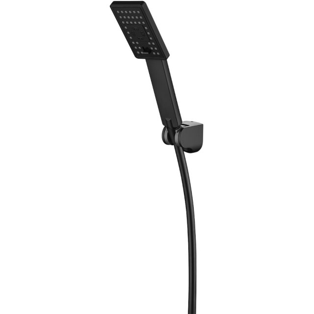 OMNIRES Zestaw prysznicowy JIMJIM punktowy czarny mat JIMJIM-PBL