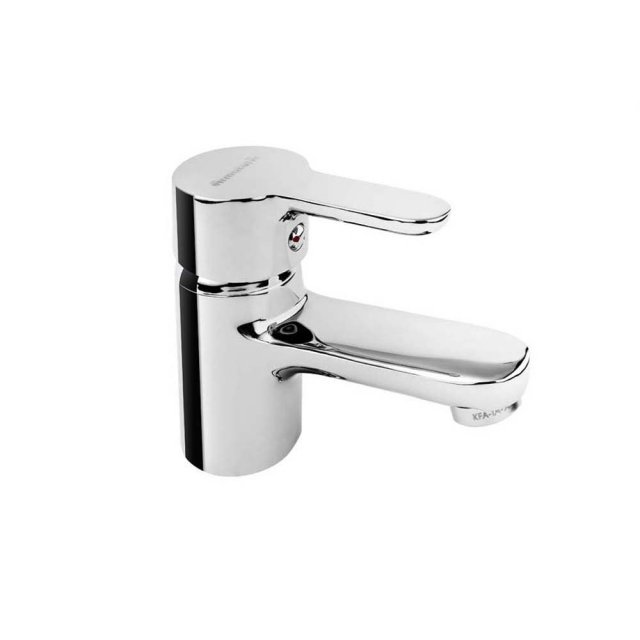 KFA Bateria umywalkowa stojąca GRANAT chrom + spust mechaniczny 5522-