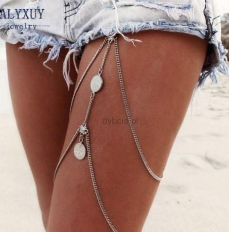 Łańcuszek CHOKER na nogę CHAIN AN52