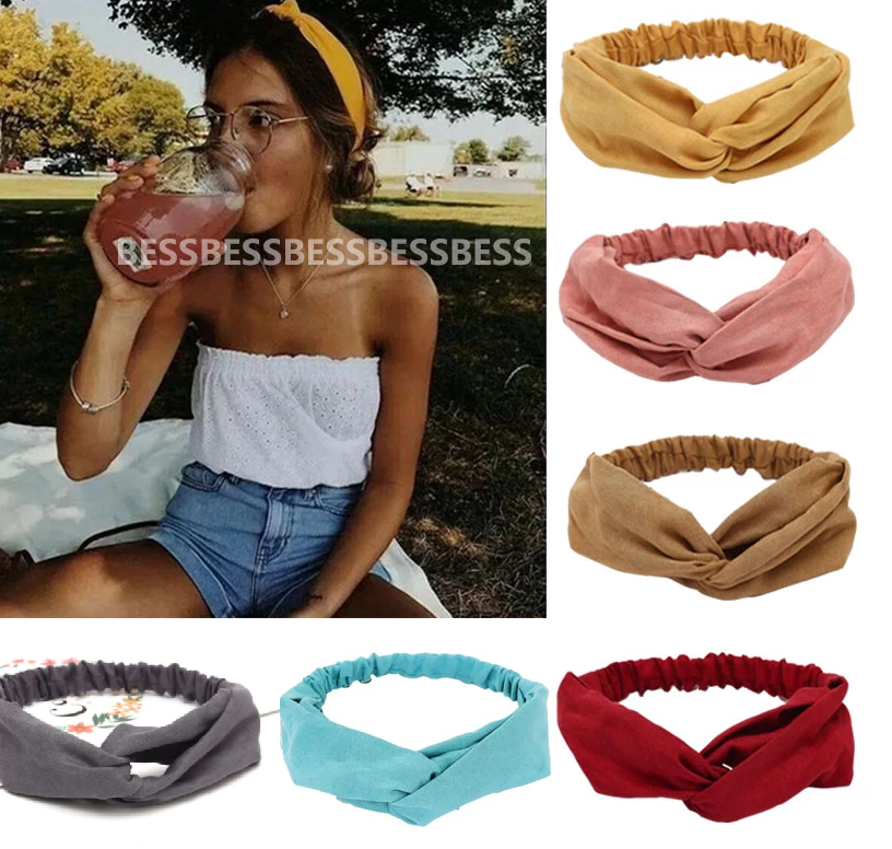 Opaska damska z węzłem