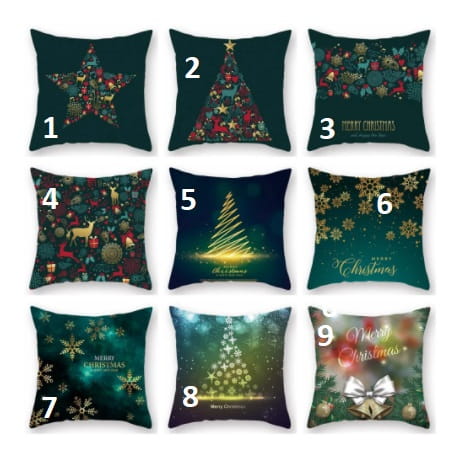 Świąteczne poszewki Merry Christmas Time