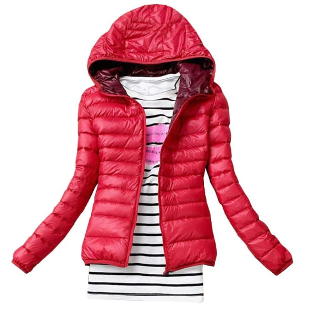 Kurtka damska wiatrówka z kapturem XS-XL 07