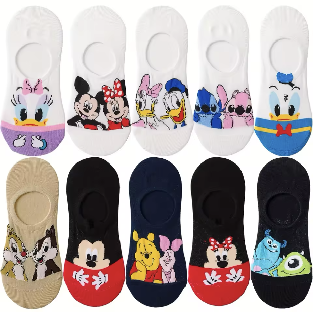 Zestaw 10 par kolorowych stopek 219