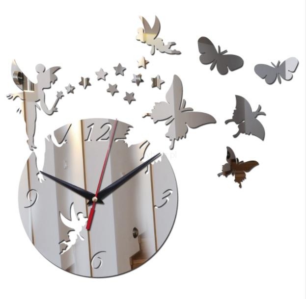 Zegar ścienny Motyle
