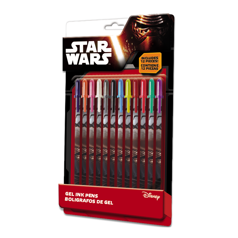 Długopisy żelowe Star Wars