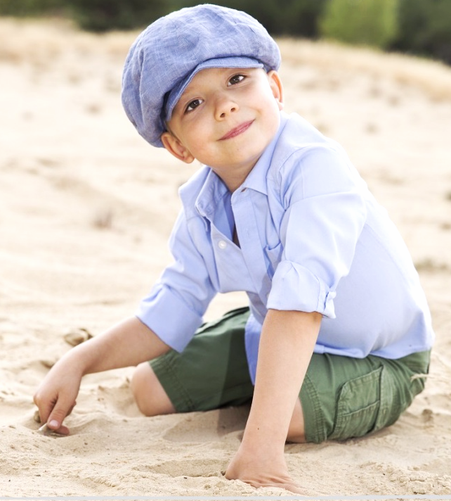 Kaszkiet czapka dla chłopca na lato Olivier