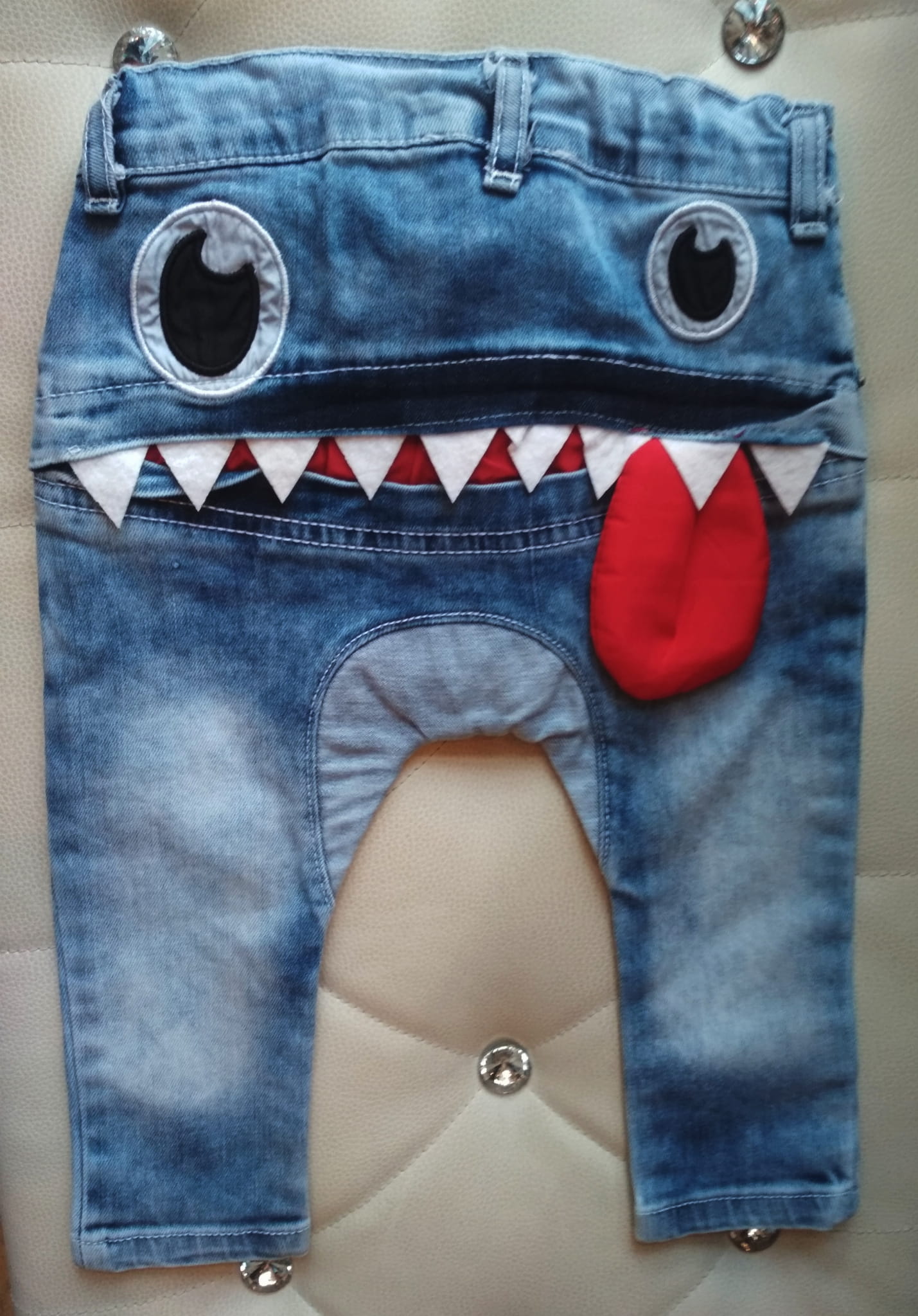 Laferio Stylowe spodnie jeansowe chłopięce