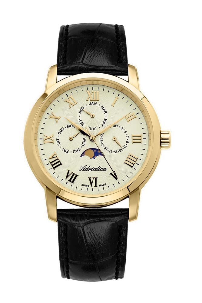 Zegarek męski Adriatica Moonphase A8134.1231QF