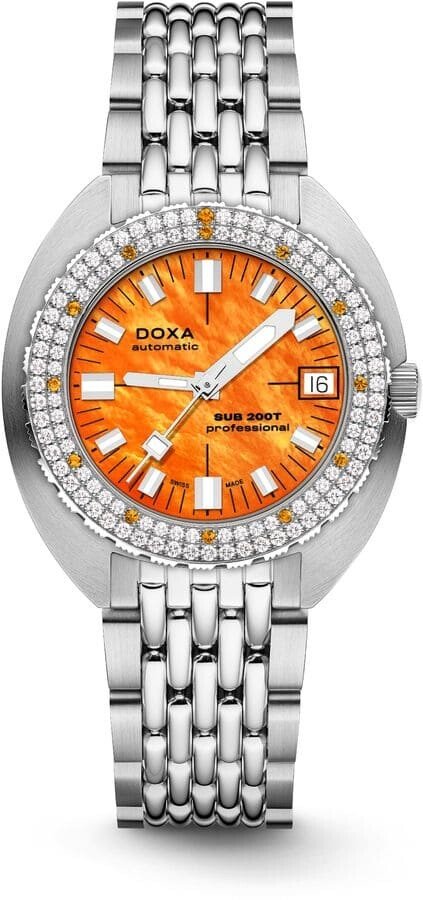 Zegarek damski DOXA SUB SUB 200T Diamonds Professional 804.10D.351.10