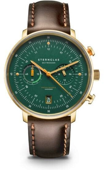 Zegarek męski Sternglas Hamburg Chrono Edition Vintage S01-HCV22-BR01
