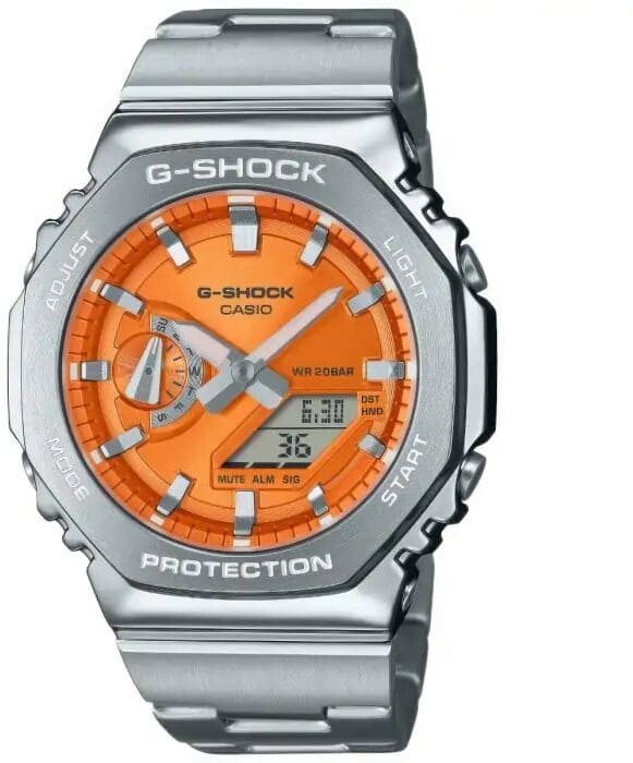 Zegarek męski Casio G-Shock METAL COVERED GM-2110D-4AER