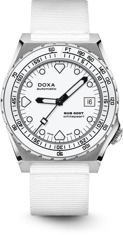 Zegarek męski DOXA SUB SUB 600T Whitepearl 861.10.011.23-N