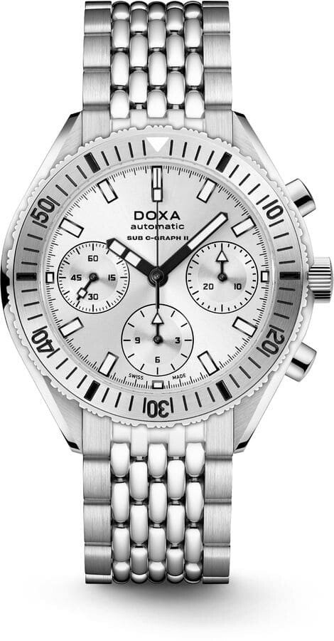 Zegarek męski DOXA SUB SUB 200 C-GRAPH II Whitepearl 797.10.011.10