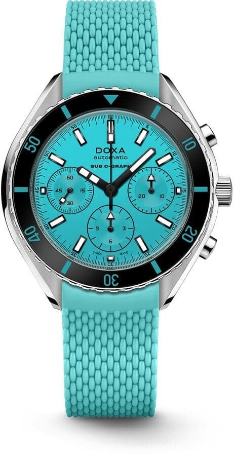 Zegarek męski DOXA SUB SUB 200 C-GRAPH Aquamarine 798.10.241.25