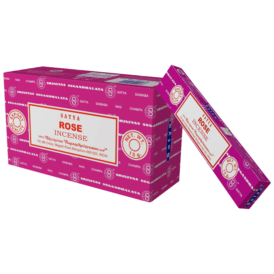 Kadzidełka SATYA Rose (róża) - 15g