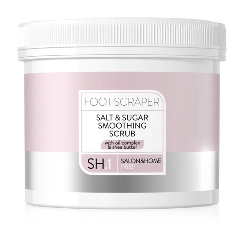 Wygładzający peeling solno-cukrowy do stóp z kompleksem olejków i masłem shea Victoria Vynn Pharm Foot FOOT SCRAPER 800g