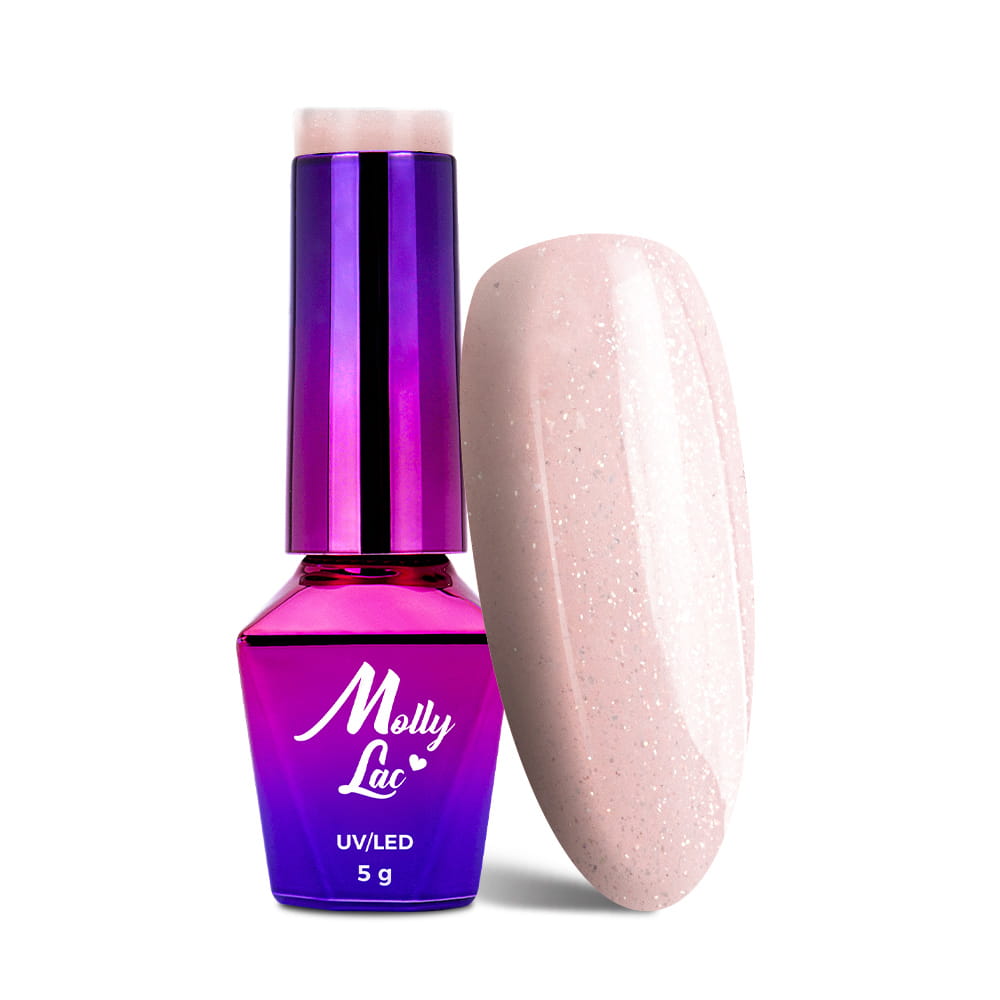 Lakier hybrydowy LED/UV Gel Polish MollyLac Madame French Nr 428 Cherie 5 g