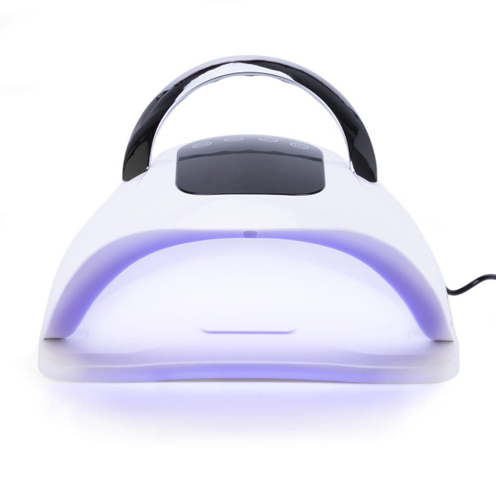 Lampa do paznokci UV/LED 258W do lakierów hybrydowych żeli i akrylożeli biała X19 MAX