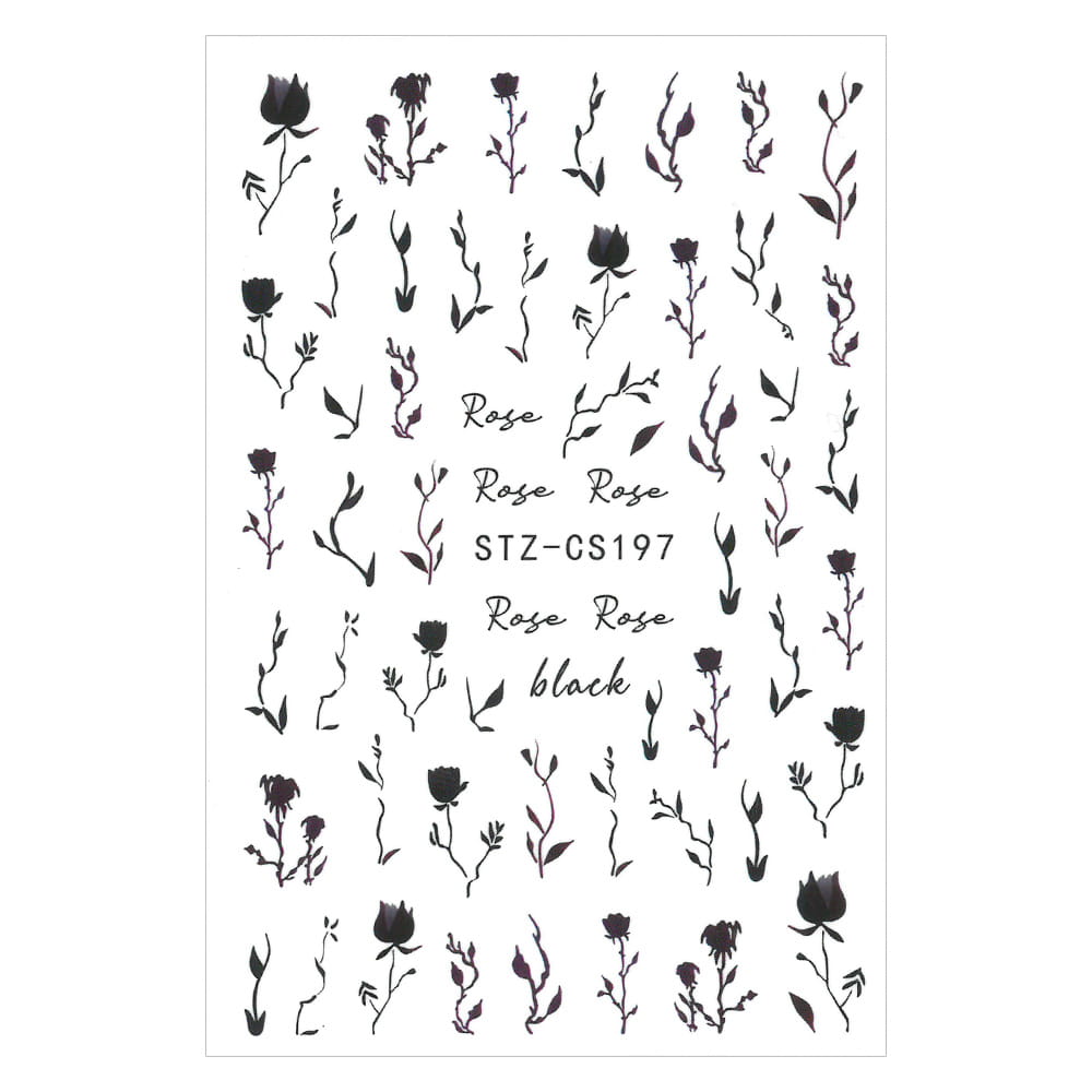 Naklejki samoprzylepne do paznokci STZ-CS197