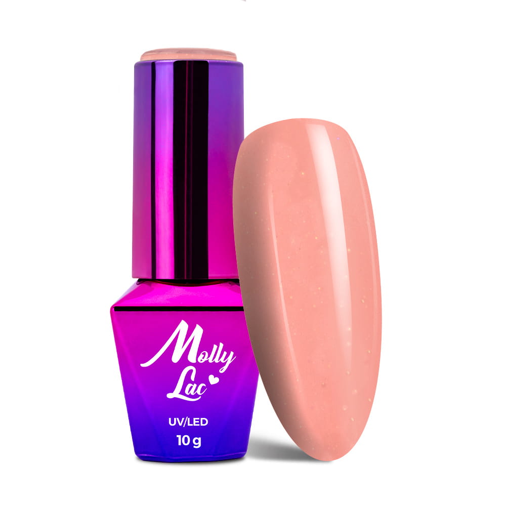 Lakier hybrydowy LED/UV Gel Polish MollyLac Macarons Nr 477 Fairy Cake 10 g