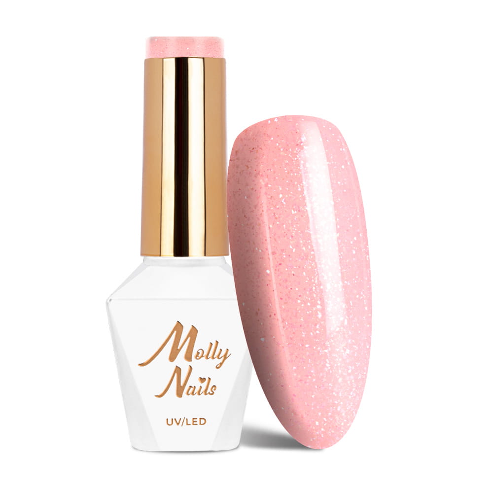 Lakier hybrydowy LED/UV Gel Polish L'Amour Nr 427 Madame French Molly Nails HEMA/Di-HEMA Free 8g