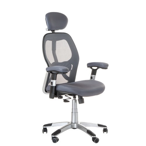 Bs fotel ergonomiczny corpocomfort bx-4144 szary