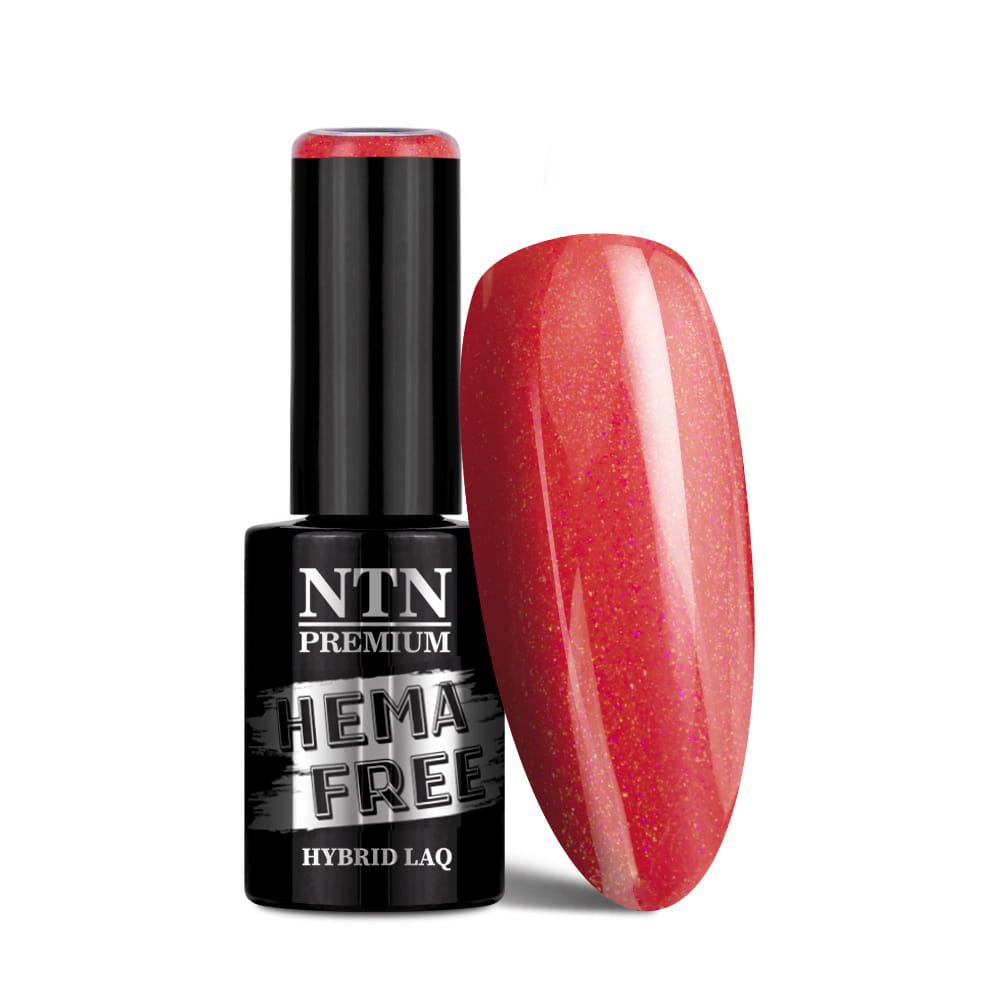 Lakier hybrydowy LED/UV Gel Polish NTN Premium Fiesta Collection Nr 77 HEMA/DI-HEMA Free 5 g
