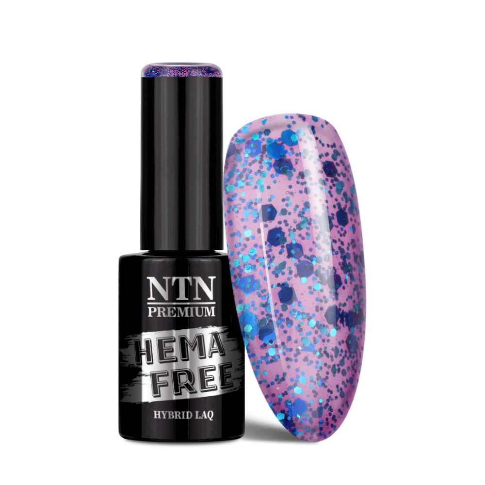 Lakier hybrydowy LED/UV Gel Polish NTN Premium Multicolor Collection Nr 86 HEMA/Di-HEMA Free 5 g
