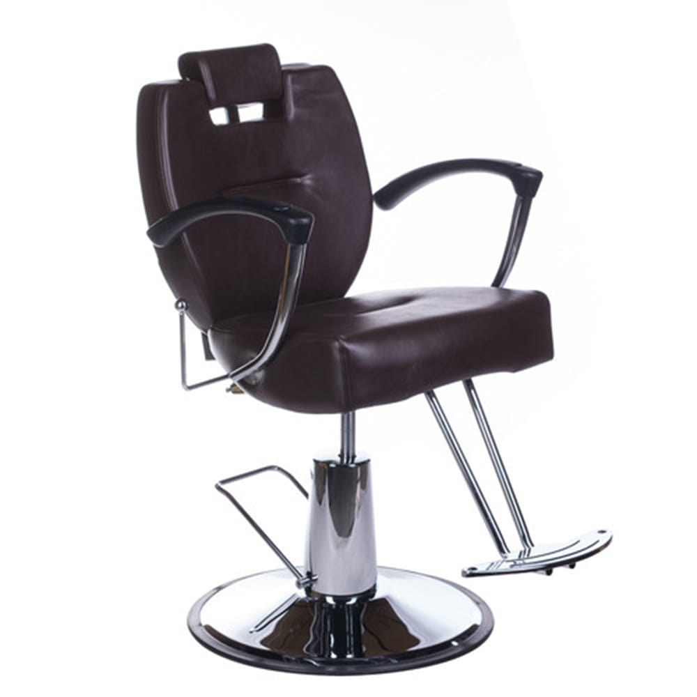 BS Fotel barberski Hektor BH-3208 Brązowy