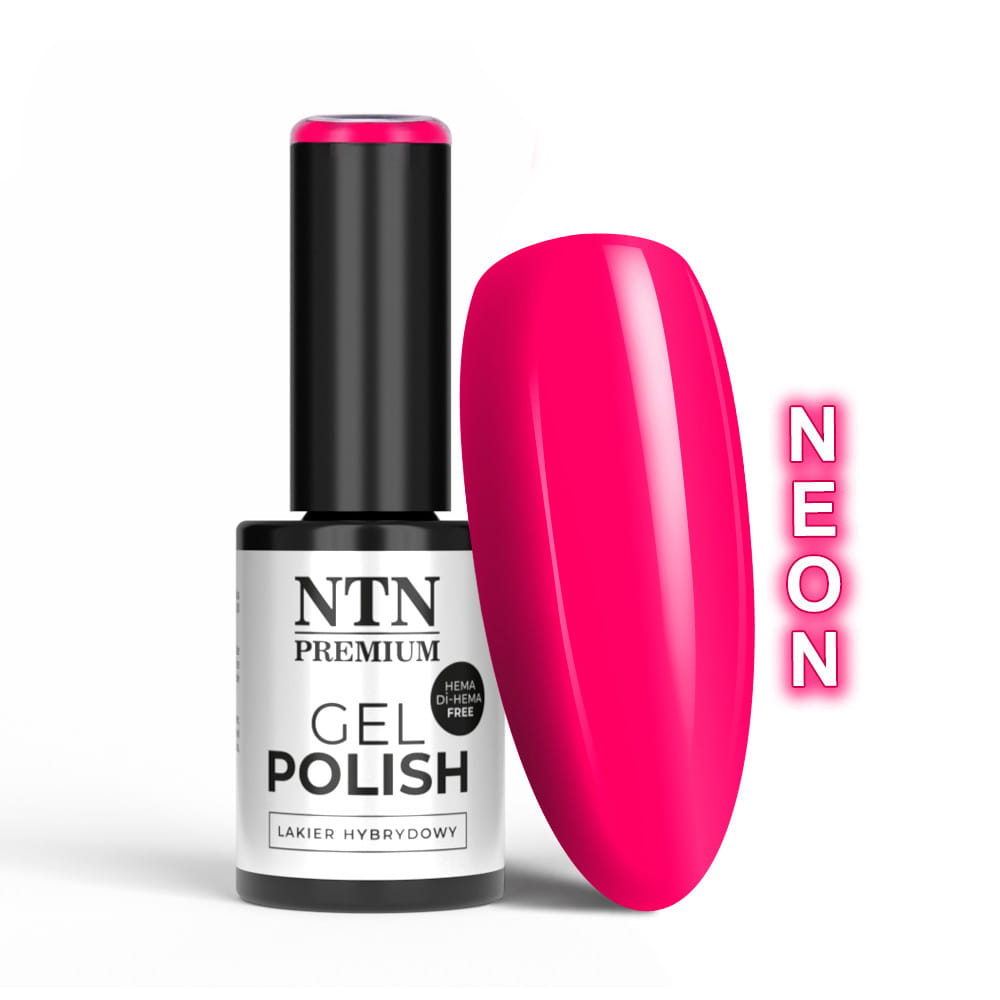 Lakier hybrydowy LED/UV Gel Polish NTN Premium Birthday Party Collection Nr 53 Neon HEMA/Di-HEMA Free 5g