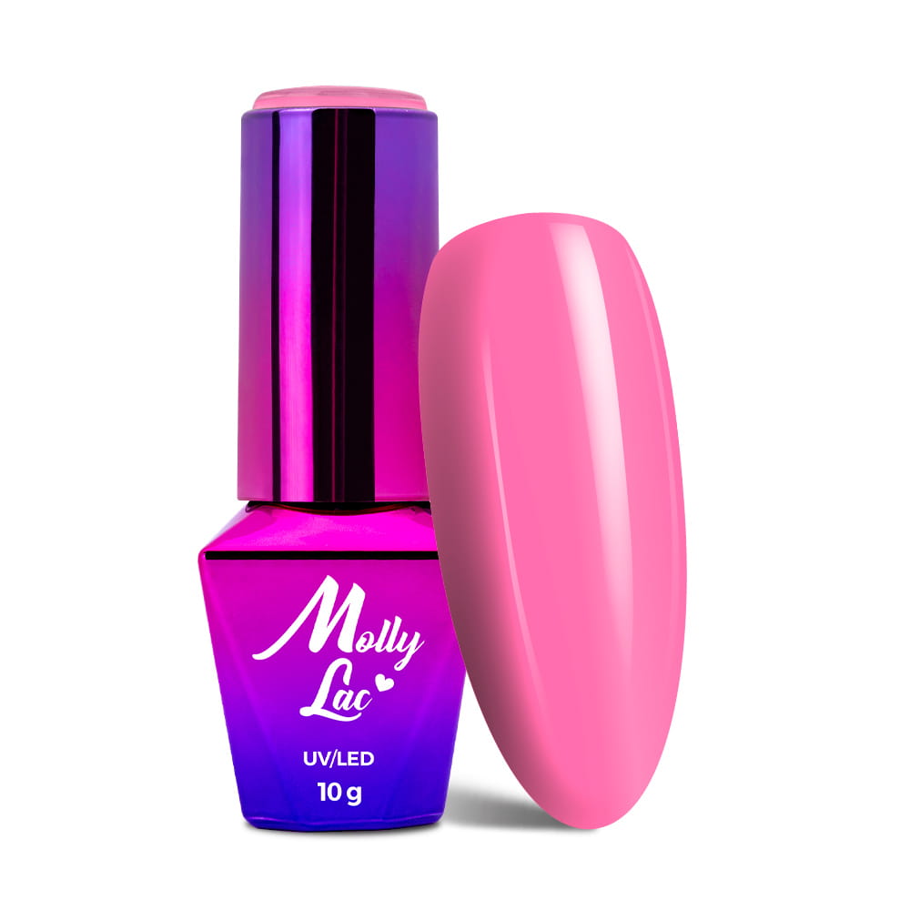 Lakier hybrydowy LED/UV Gel Polish MollyLac Miss Iconic Nr 515 Beach Party 10 g