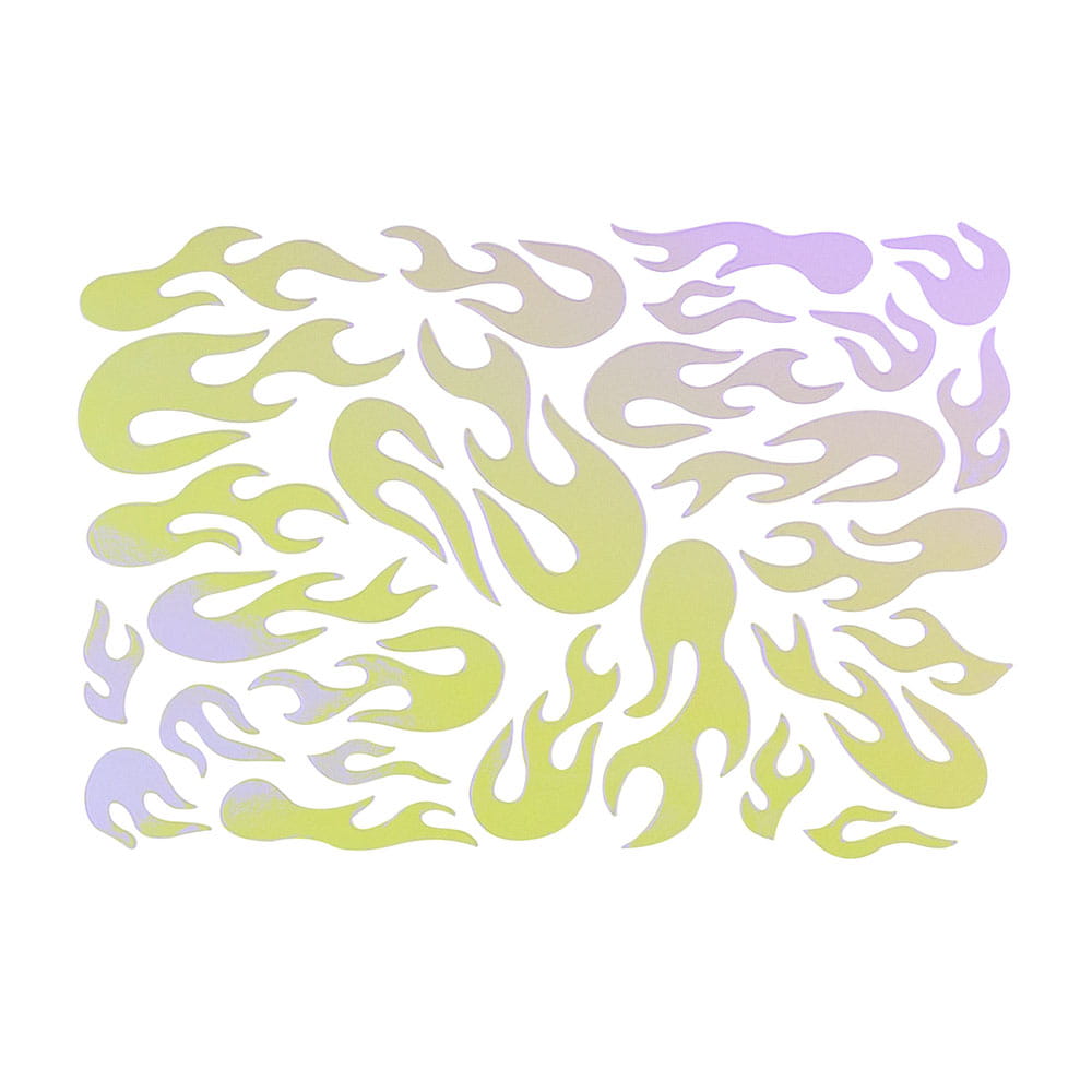 Naklejka samoprzylepna płomienie ognie ogniki Nr 10